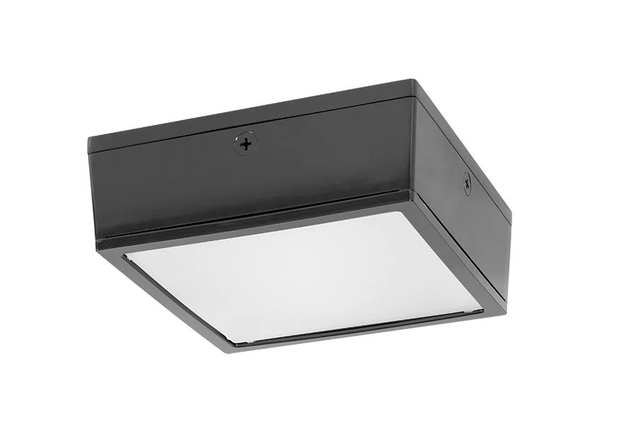 Vandalproof Canopy 10W Cool LED 120V Bronze K3566