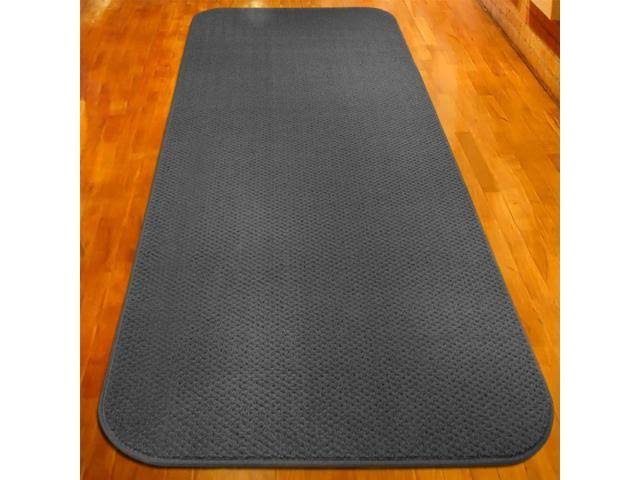 Skid-Resistant Carpet Runner Gray 24 ft. x 27 in. Z11957