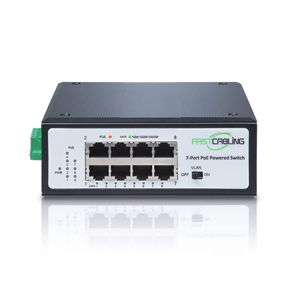 PoE Powered Switch, PoE+ Extender, 71W Passthrough Power S11030