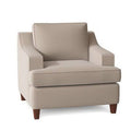 Wide Armchair Sunbrella Canvas Flax K535