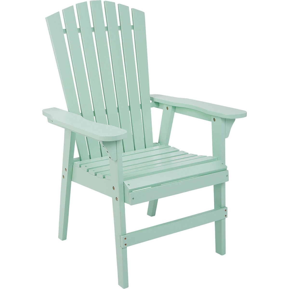 Seafoam Painted Acacia Wood Adirondack Chair F999