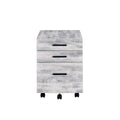 Antique White File Cabinet U8147