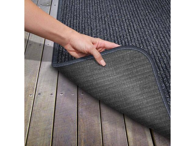 Skid-Resistant Heavy-Duty Carpet Runner Stormy Blue 3' x 25' M323