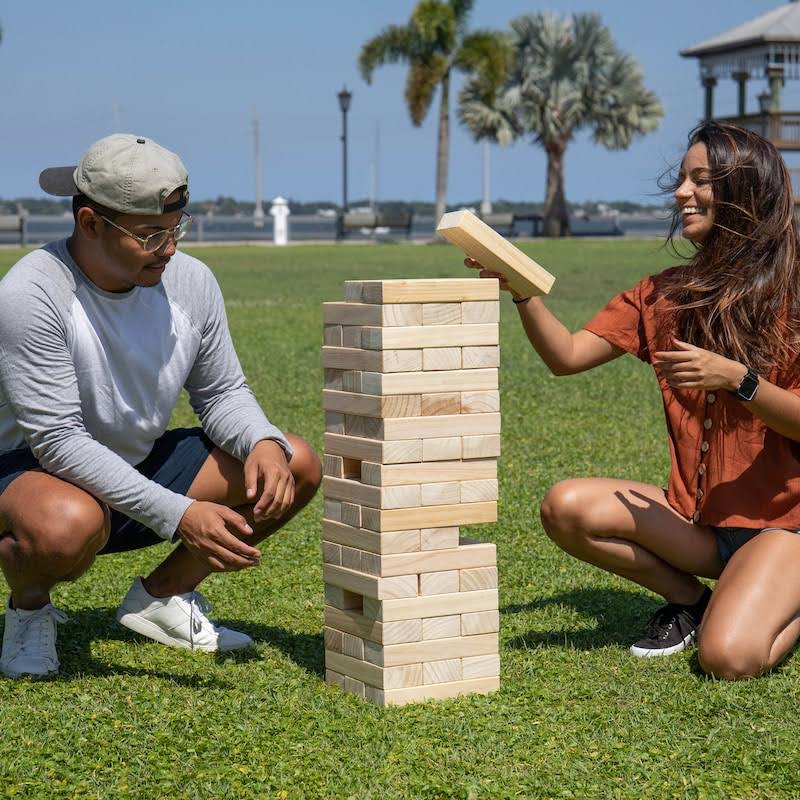 Wooden Tumble Tower Game R2000