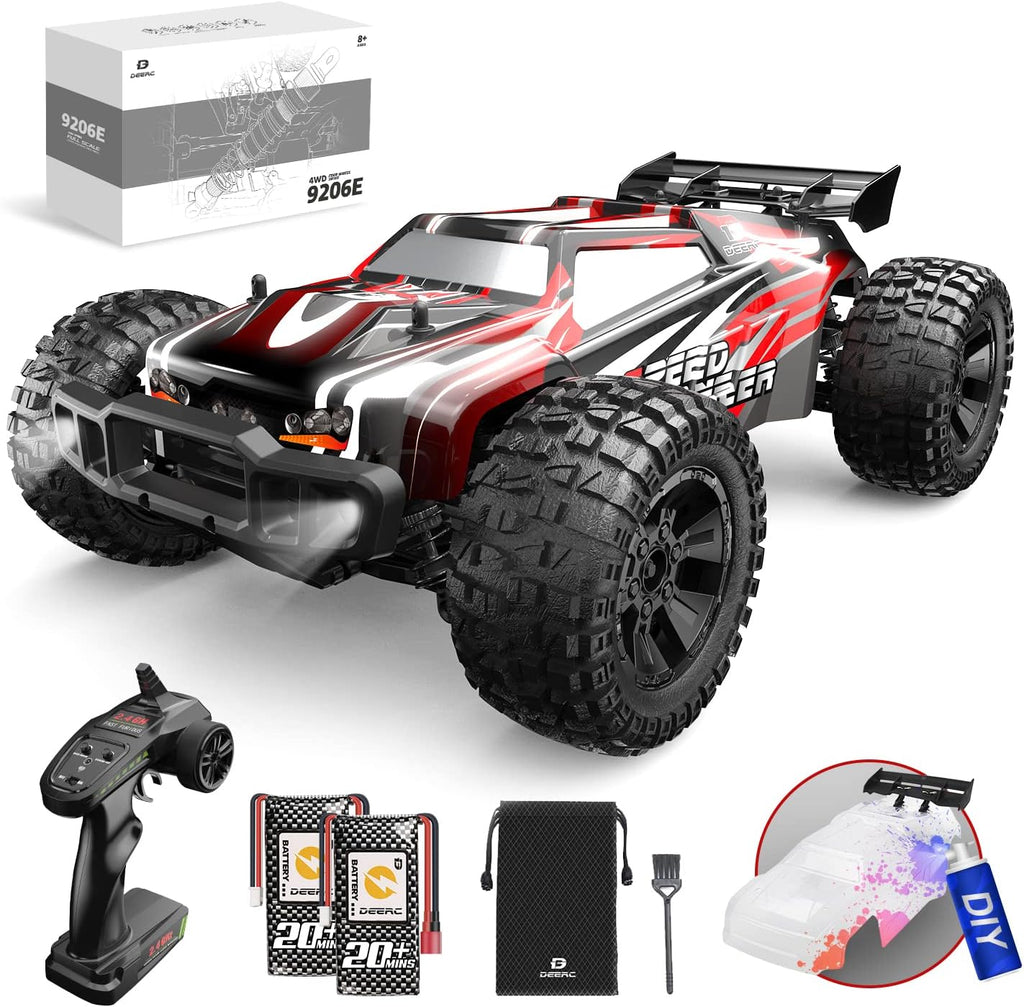 1:10 Scale 4WD Off Road RC Monster Truck with 2 Battery M8176