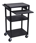Black Keyboard Tray Audio Visual Cart J67678