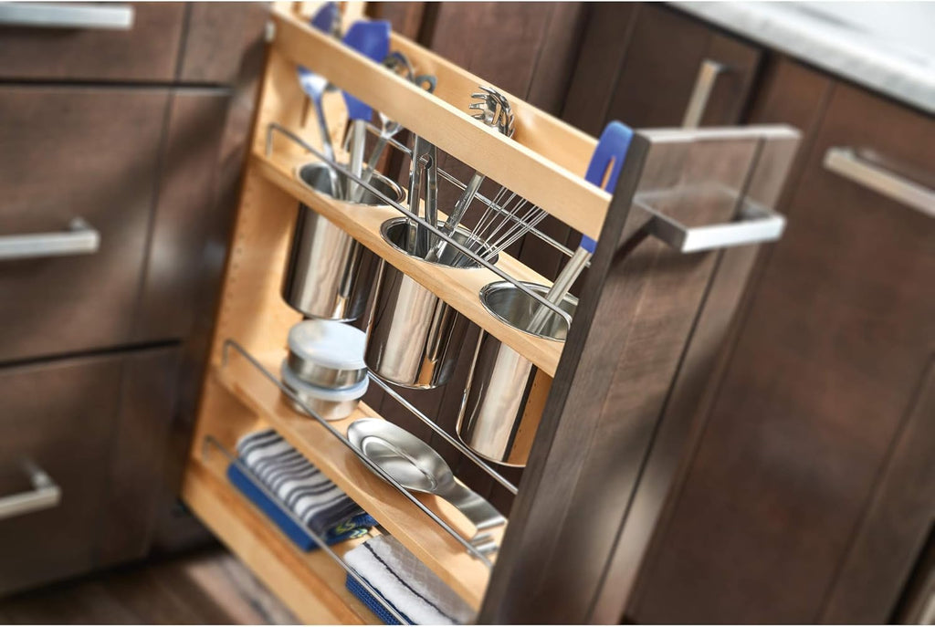 5-Inch Kitchen Utensil Pull Out Cabinet Organizer with Shelves V791356