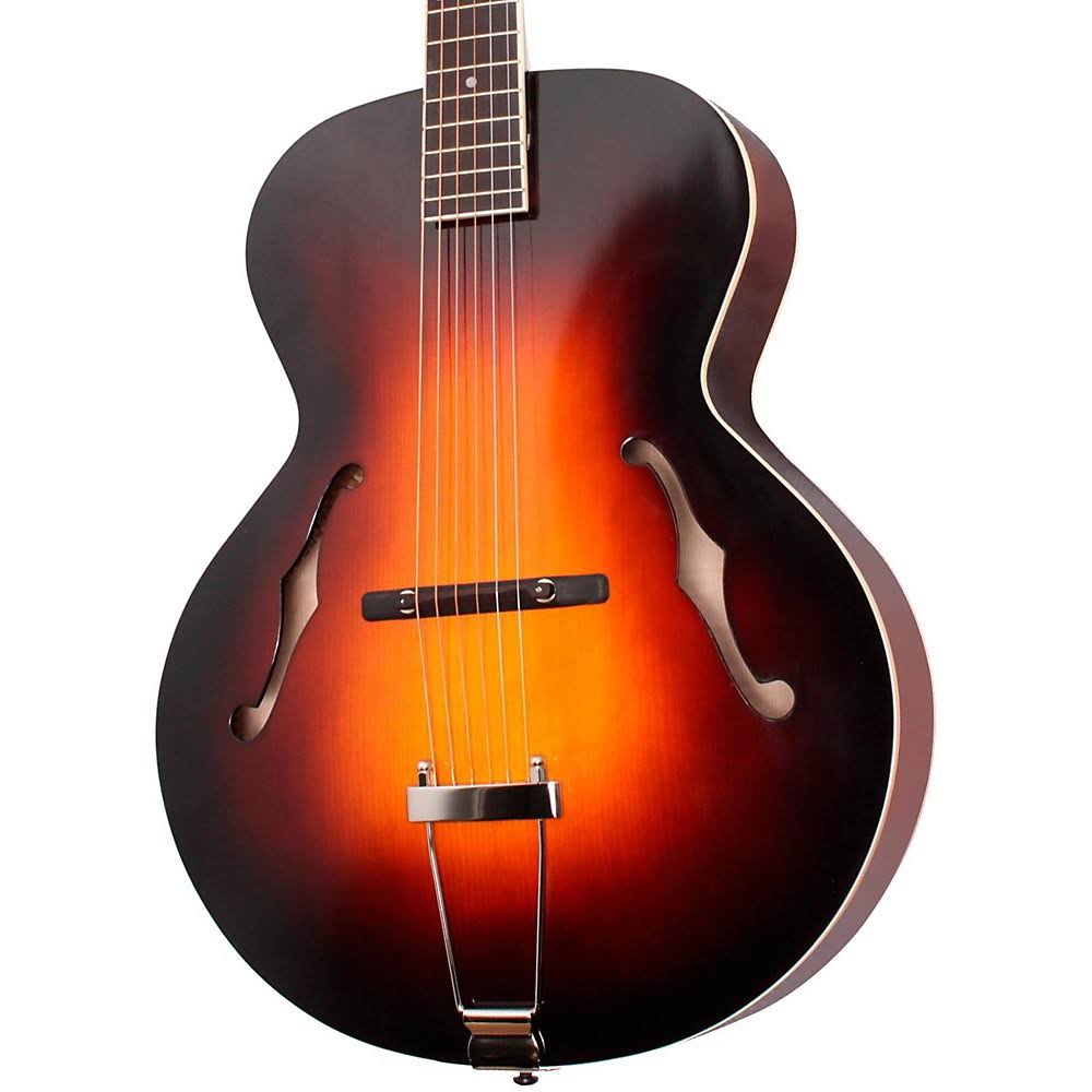 Vintage Sunburst Archtop Acoustic Guitar B917242