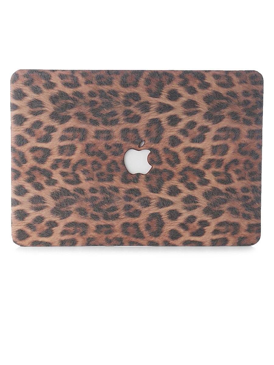 Leopard-Print MacBook Case R542
