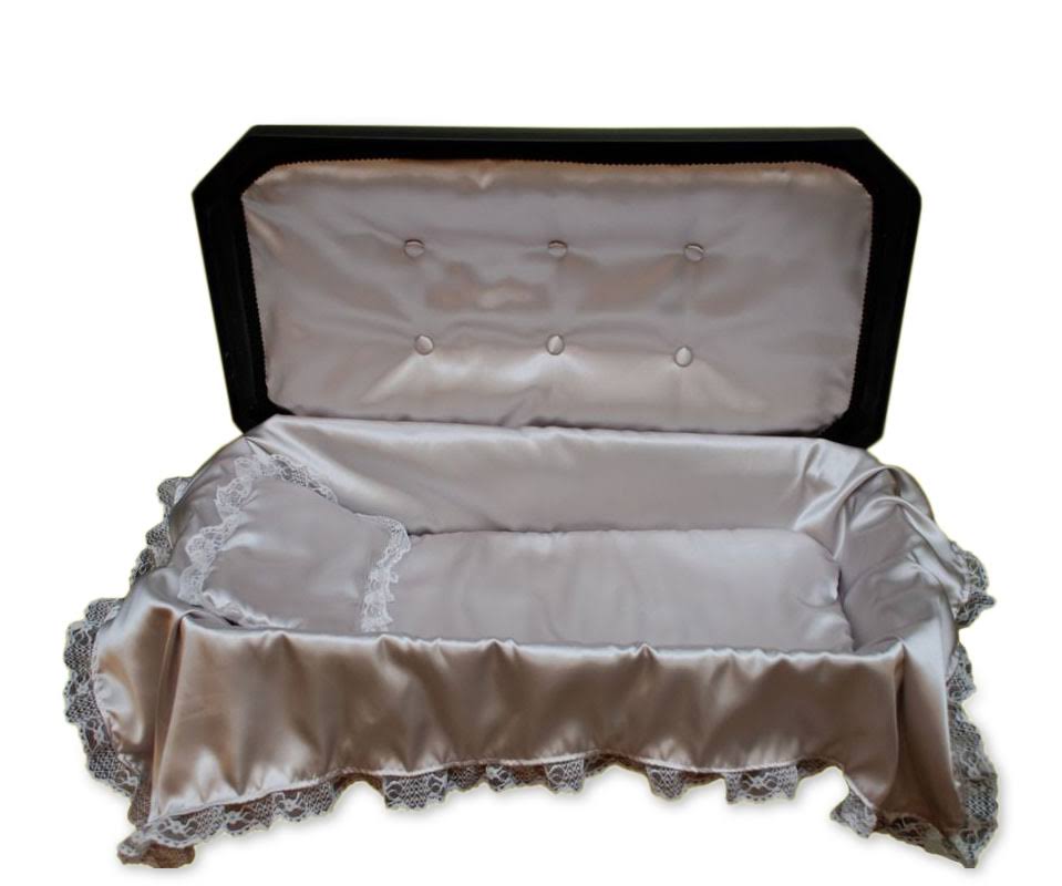 Black Small Pet Coffin G64790