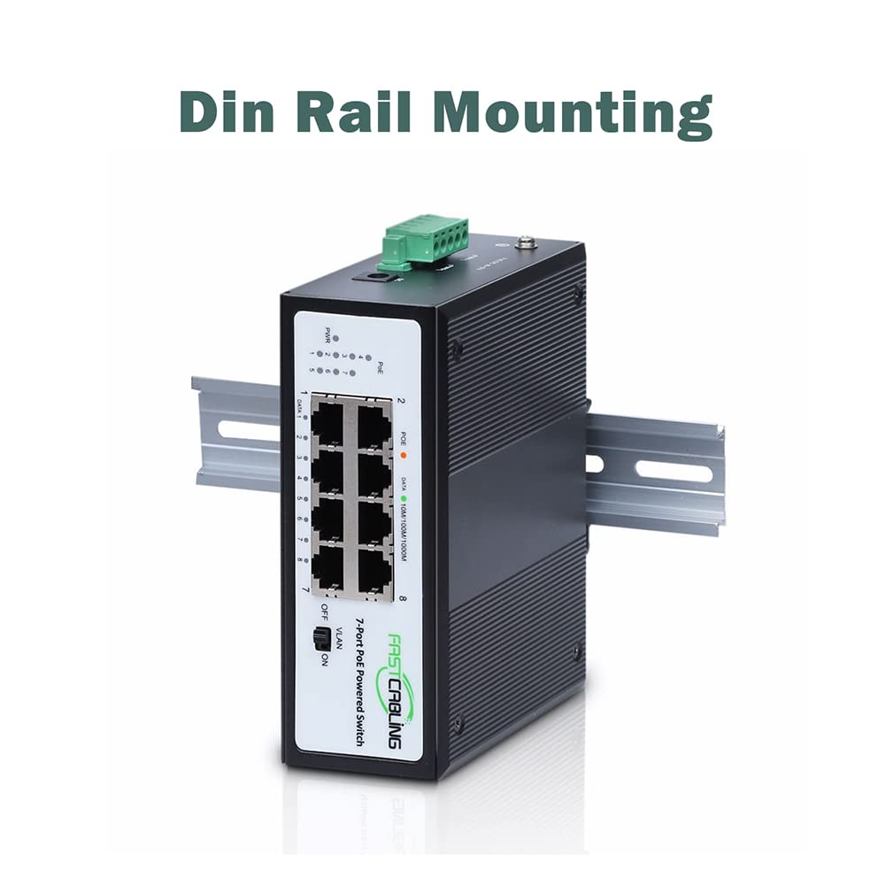 PoE Powered Switch, PoE+ Extender, 71W Passthrough Power S11030