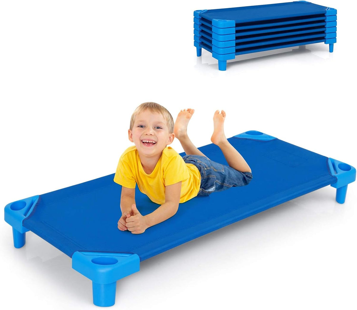 Stackable Kids Naptime Cot Rest Mat Pack of 4 U853
