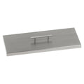 Stainless Steel Cover for Rectangular Drop-in Fire Pit Pan G5809