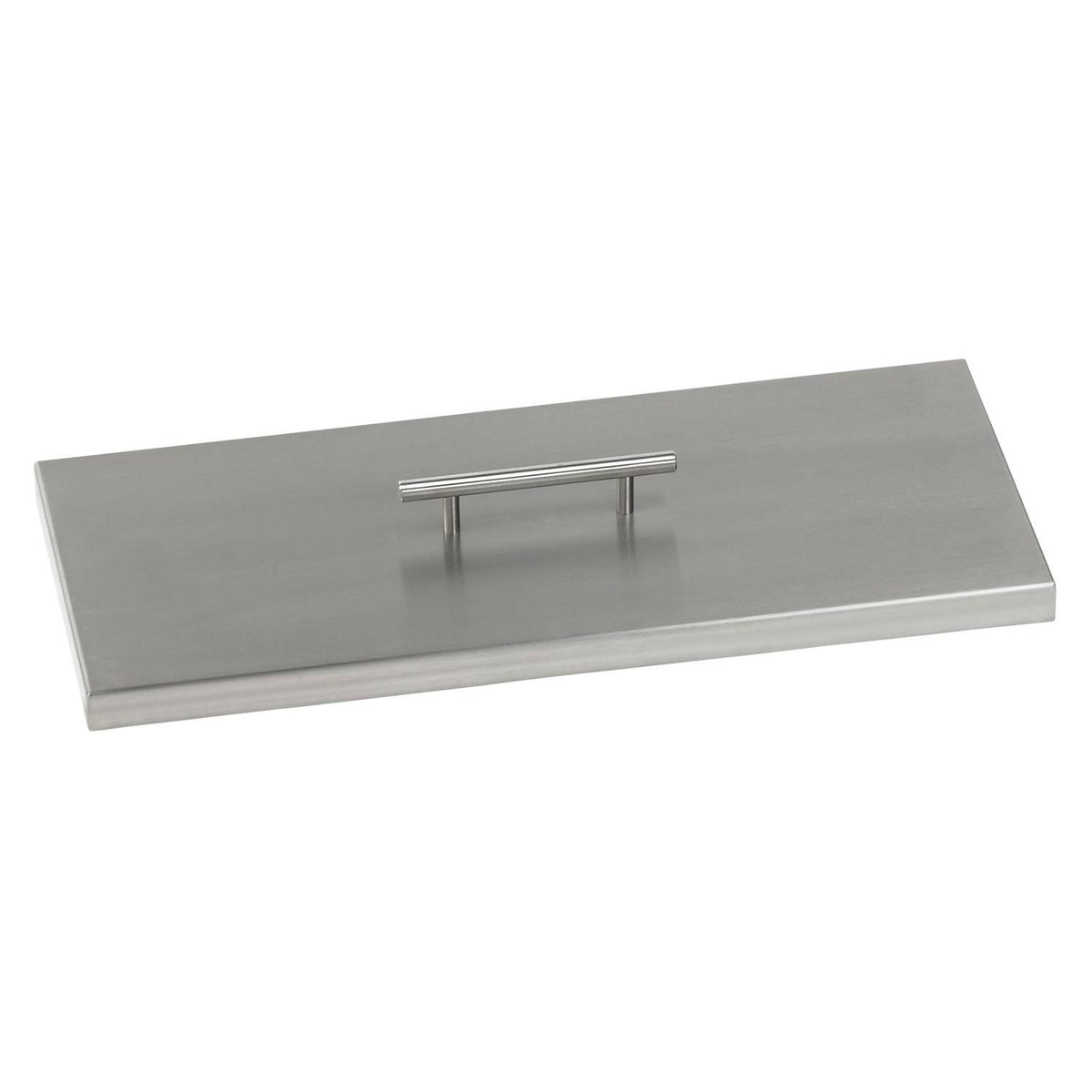 Stainless Steel Cover for Rectangular Drop-in Fire Pit Pan G5809