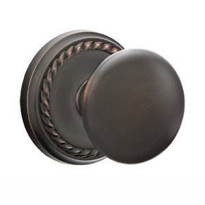 Oil Rubbed Bronze Passage Door Knob F512473