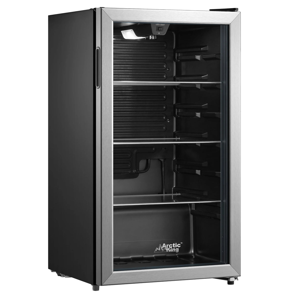 115-Can Beverage Fridge & Cooler Stainless Steel N95102