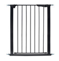 Black Pressure Mounted Pet Gate Z3667