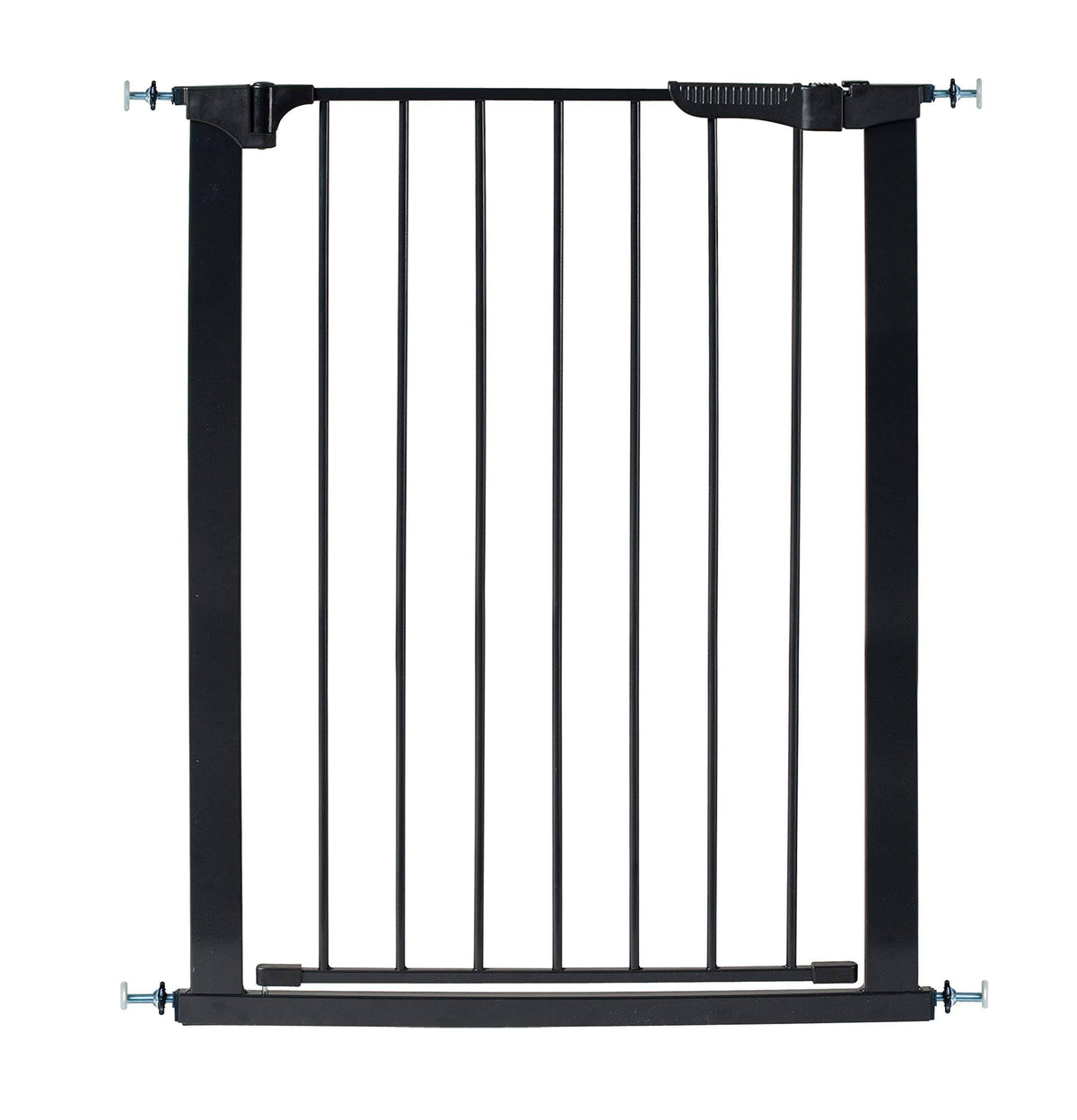 Black Pressure Mounted Pet Gate Z3667