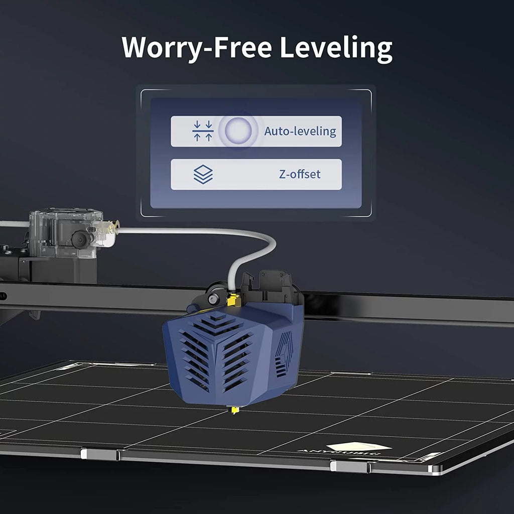 Black FDM 3D Printer with Auto Leveling A40783