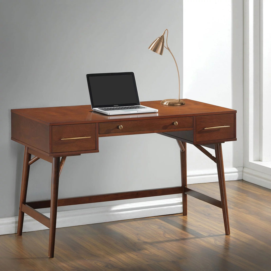 Walnut 3-drawer Writing Desk B473814