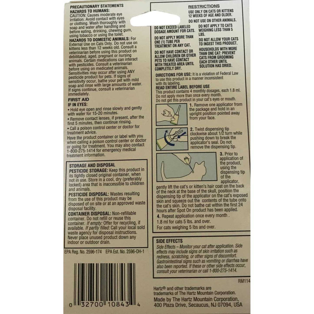 Flea & Tick Prevention For Cats H462653