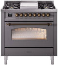 36 Dual Fuel Propane Gas Range I6987