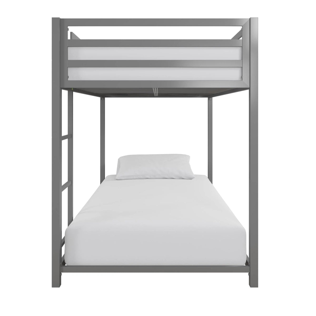 Twin Over Twin Black Bunk Bed F93120