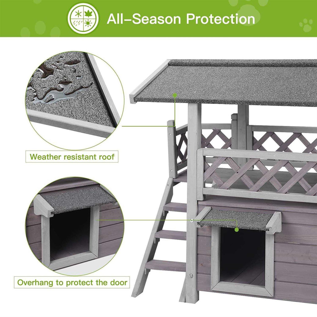 Cat House with Door B68003
