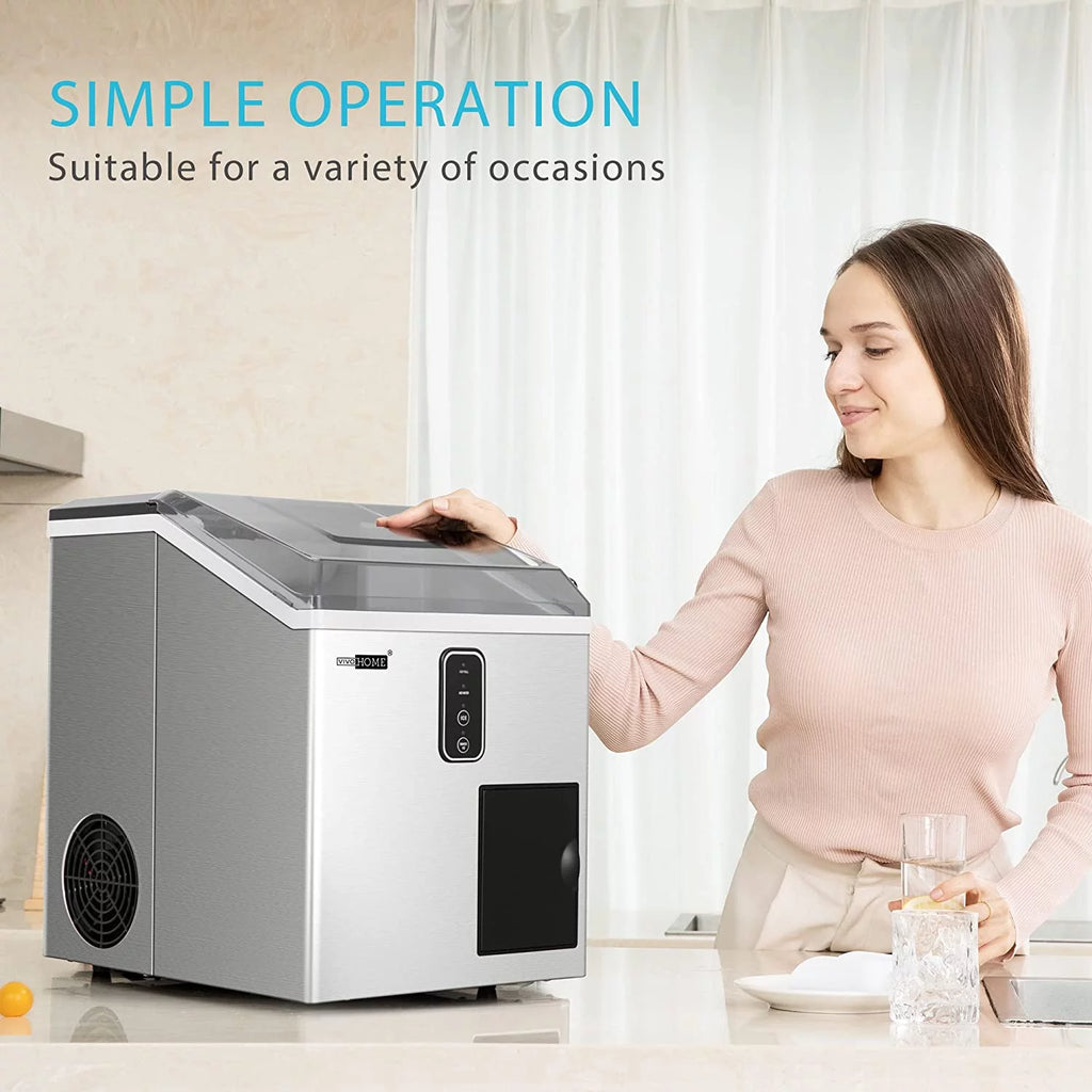 2 in 1 Countertop Ice Maker & Ice Shaver Machine M3427