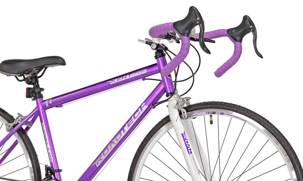 700c Women's Road Bicycle Purple/White L159401