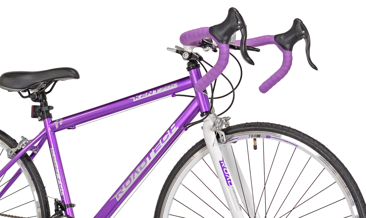 700c Women's Road Bicycle Purple/White L159401