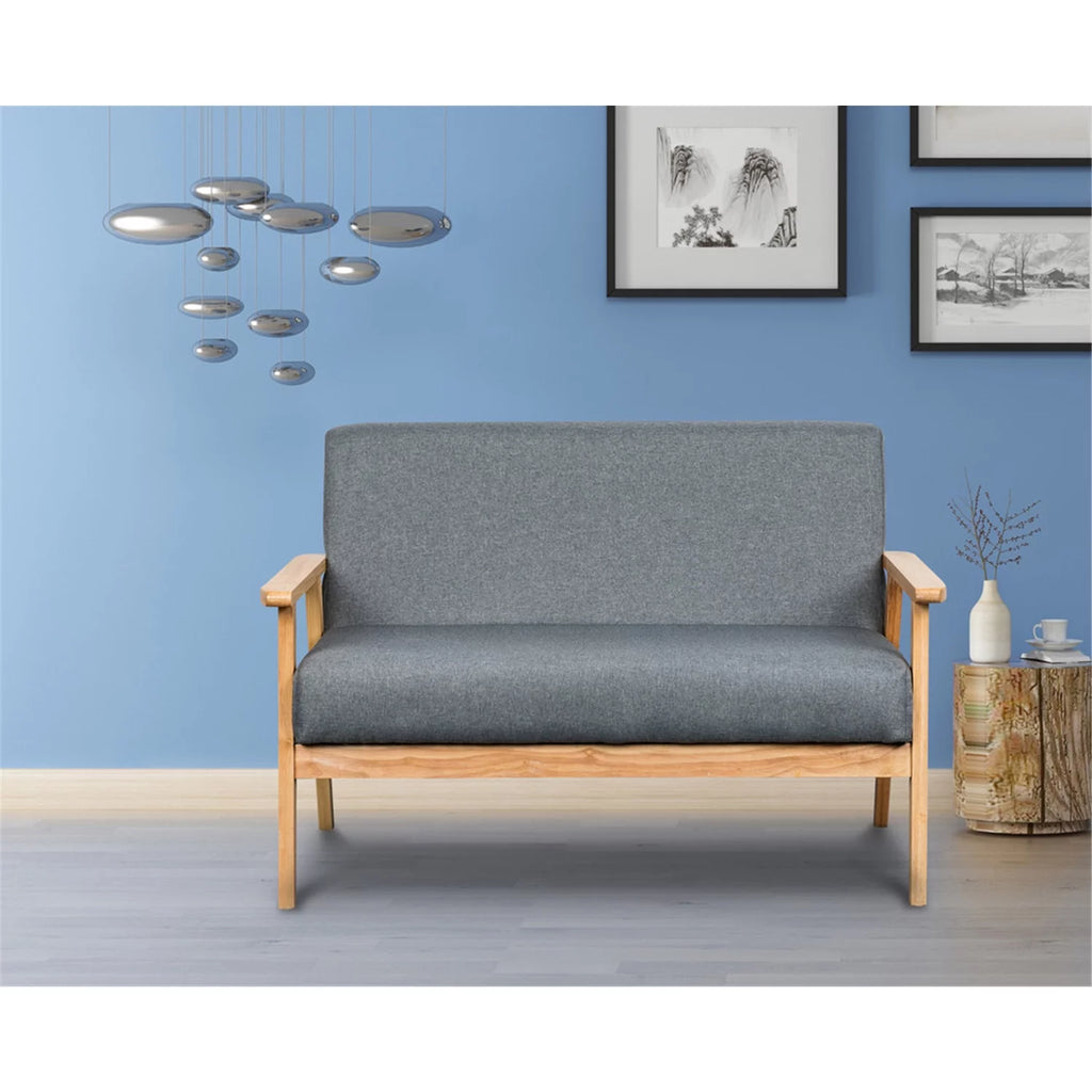 Gray Loveseat L748