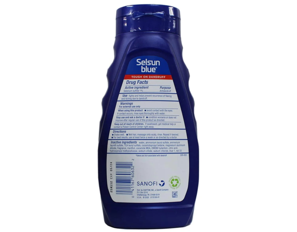 Maximum Strength Medicated Anti-Dandruff Shampoo with Menthol 11oz Q78248