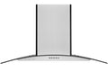 36 Inch Wall Mount Range Hood with Tempered Glass and Stainless Steel F599
