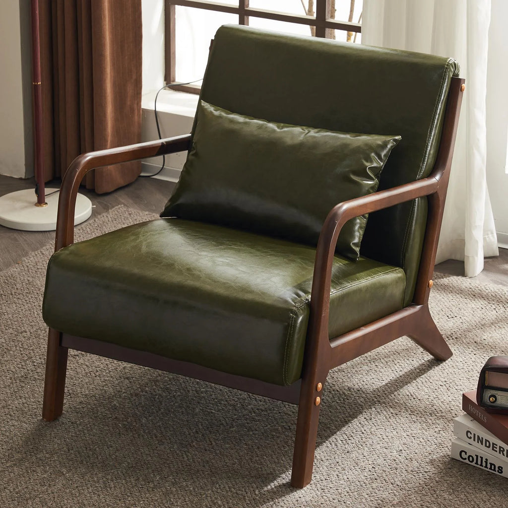 Beige Accent Chair Q185