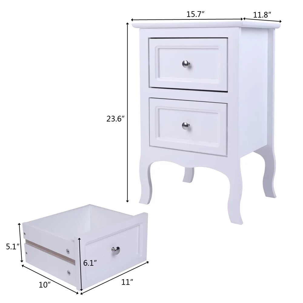 Nightstand with 2 Drawers K45762
