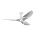52 Ceiling Fan with Brushed Aluminum Blades and White Finish P9615