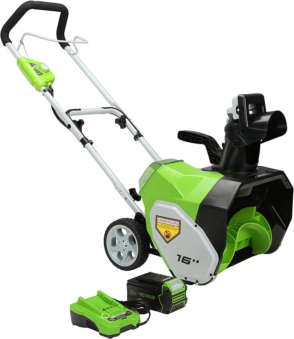 40V 16 Cordless Snow Thrower with 5Ah Battery and Charger P461308