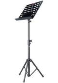 Black Vented Music Stand A3840