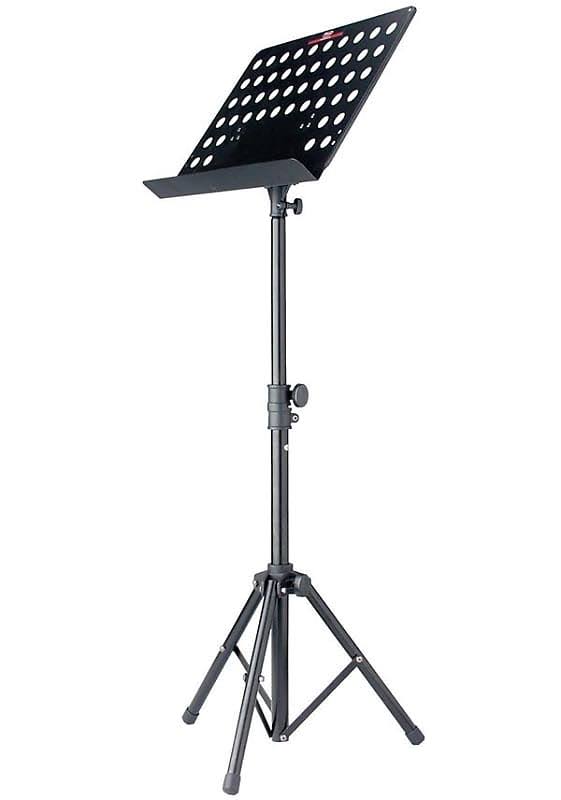 Black Vented Music Stand A3840