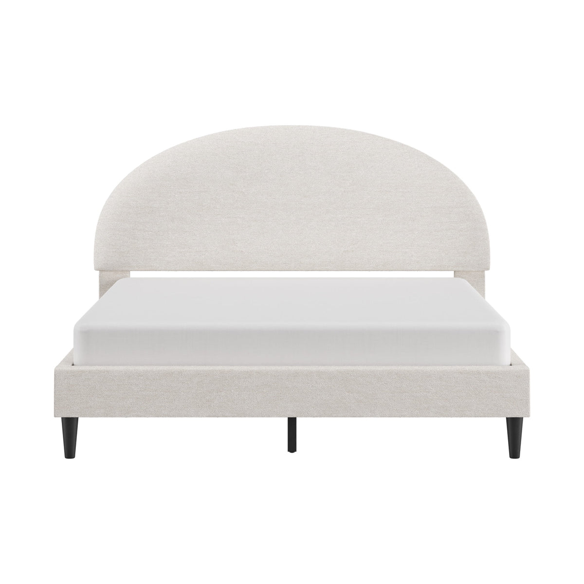 Queen Upholstered Platform Bed W24886