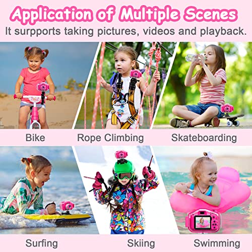 Kids Waterproof Camera with 32GB Card D2668
