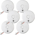 Hardwire Smoke Detector with Battery Backup 6-Pack B69950