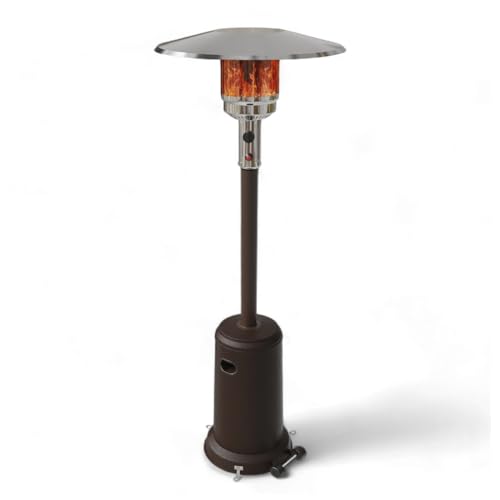 50,000 BTU Propane Outdoor Patio Heater with Wheels O7698