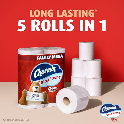 Toilet Paper 24 Family Mega Rolls Y457
