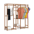 Bamboo 6 Tiers Coat Pants Rack X366707