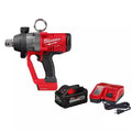 18V Lithium-Ion Brushless Cordless 1 in. Impact Wrench with Friction Ring & 8.0Ah Battery Starter Kit S586583