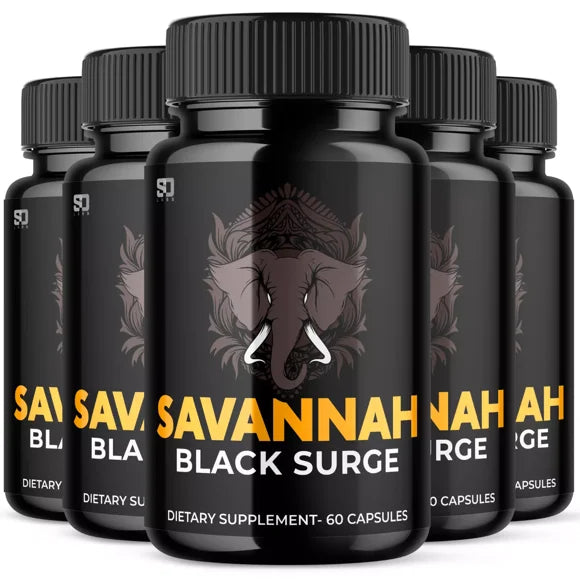 Black Support Performance and Vitality for Men 5 Pack R840
