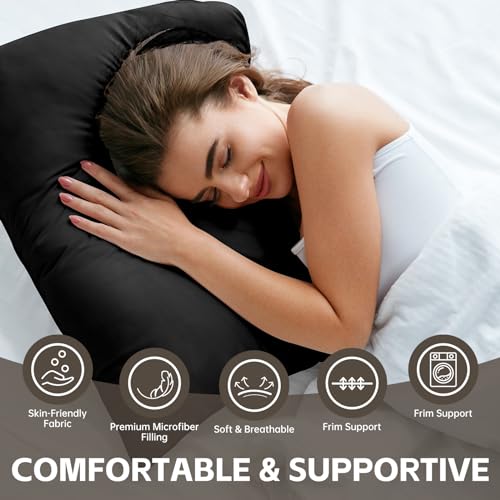 King Size Cooling Microfiber Pillows Set of 4 Q538293