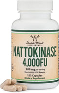 Nattokinase Supplement 4,000 FU 120 Capsules E538368